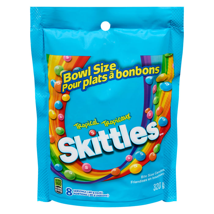 Skittles Friandises en Bouchées Tropicaux, 320 g