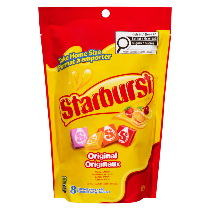 Starburst Candy Original Take Home Size, 320-g
