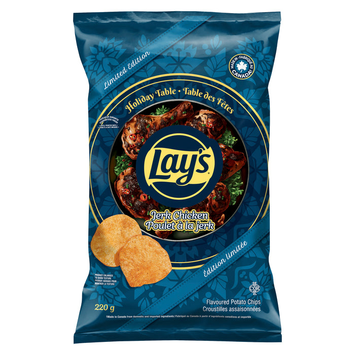 Lay's Jerk Chicken Potato Chips, 220 g