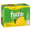 Fuze Thé Glacé Aromatisé Naturellement Citron, emb. de 12, 341 ml