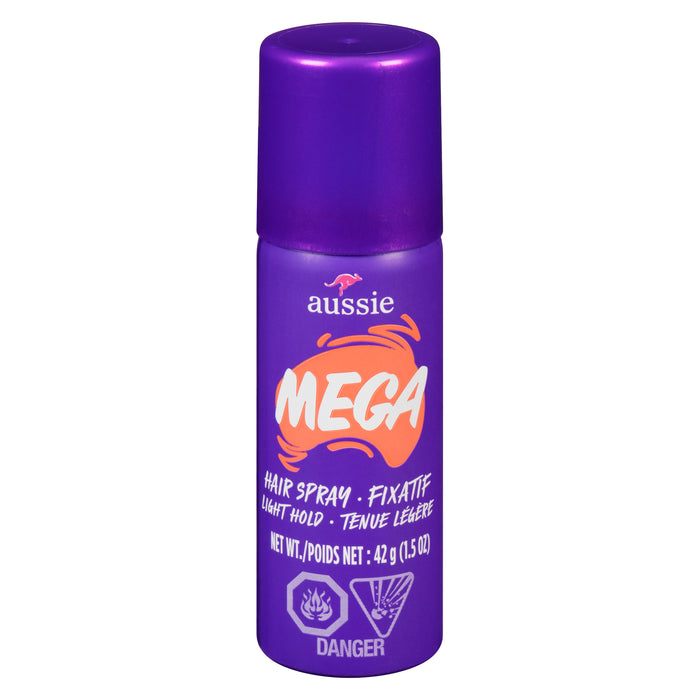 Aussie Mega Hairspray Light Hold, 42 g