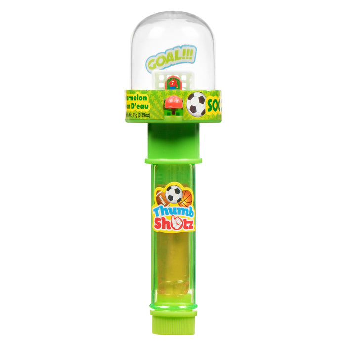 Exclusive Brands Thumb Shotz Bonbon Melon d'Eau Soccer, 11 g