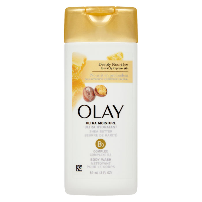 Nettoyant pour le corps ultra hydratant avec beurre de karité Olay, 89 ml