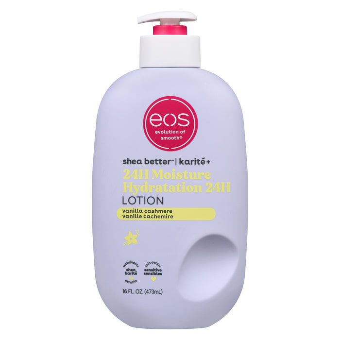 Lotion pour le corps à beurre de karité eos, vanille cachemire, 473 ml