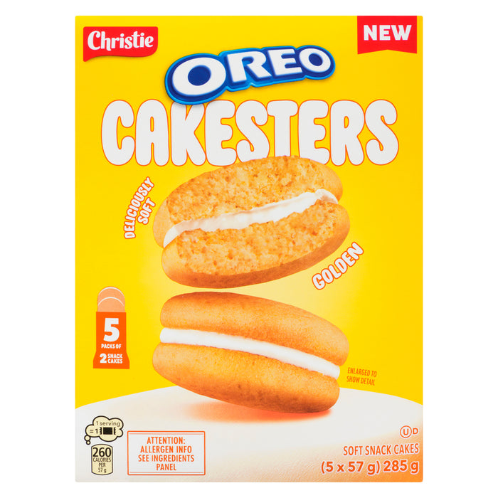 Christie Oreo Moelleux Petits Gâteaux Tendres Dorés, emb. de 10, 285 g