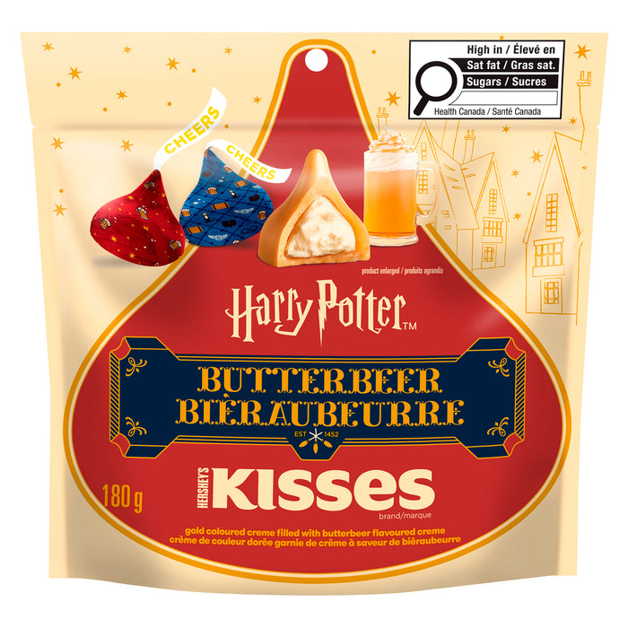 Hershey's Kisses Harry Potter Butterbeer Flavour, 180 g