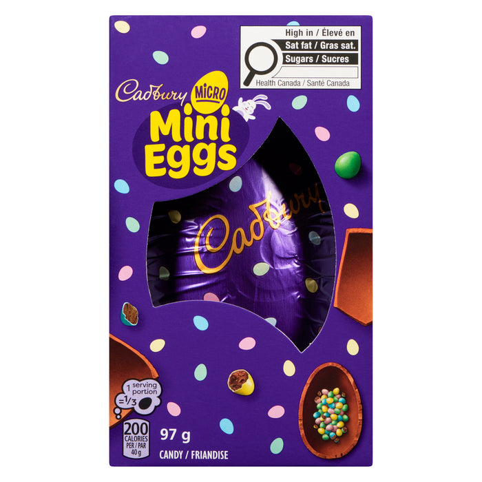 Cadbury Egg with Micro Mini Eggs Inside, 97 g