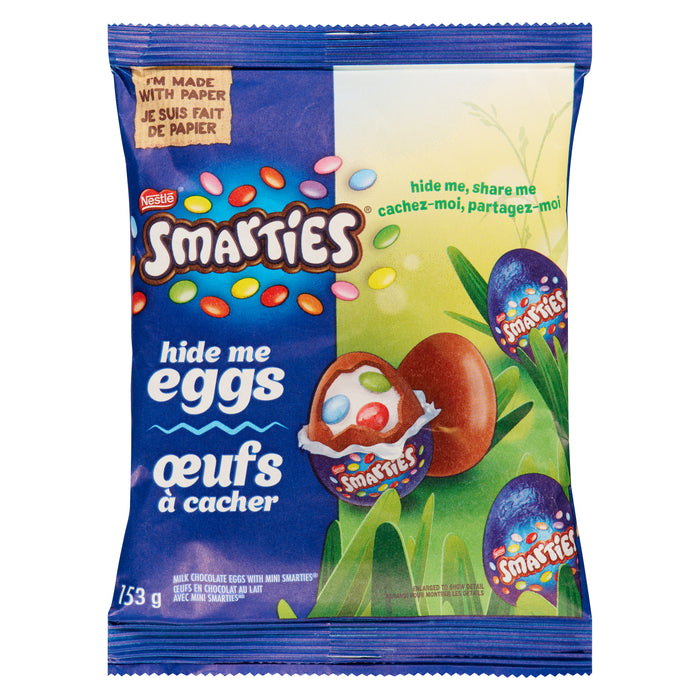 Œufs en chocolat SMARTIES, 153 g