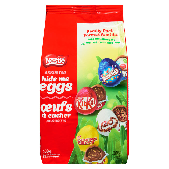 Nestle Assorted Hide Me Chocolate Eggs, 500 g