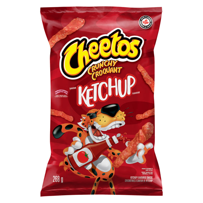Cheetos Crunchy Ketchup Chips, 268 g