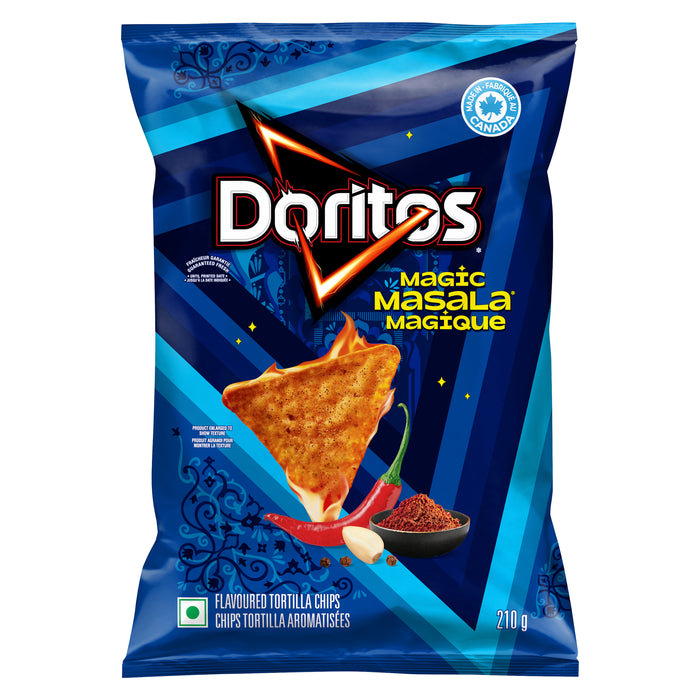 Doritos chips tortilla Masala magique, 210 g