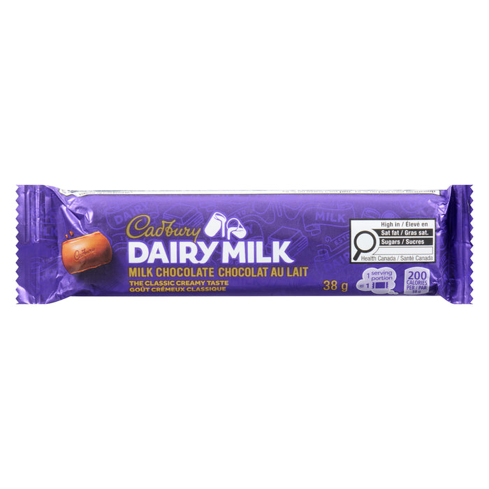 Cadbury Dairy Milk Chocolate, 38 g