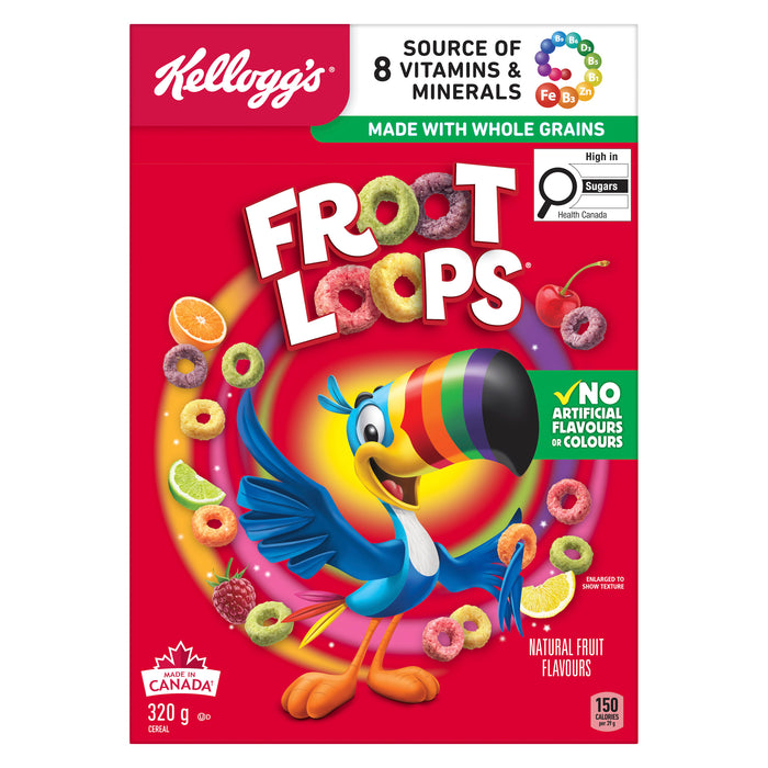 Kellogg's Froot Loops Céréales, 320 g