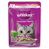 Whiskas Favourites Food for Adult Cats White Fish Flavour Cuts in Gravy, 85 g