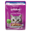 Whiskas Favourites Food for Adult Cats Salmon Flavour Cuts in Gravy, 85 g