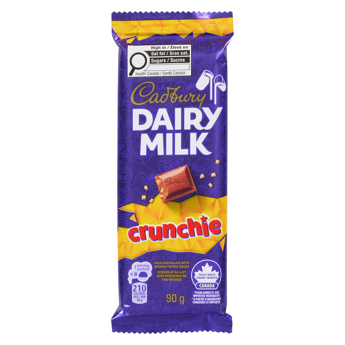 Cadbury Dairy Milk Crunchie, 90 g