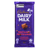 Cadbury Dairy Milk Chocolat au Lait Raisins Secs et Amandes Hachées Fruits & Noix, 180 g