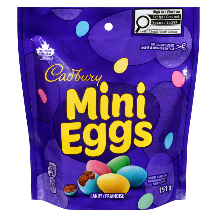 Cadbury Mini Eggs Candy, 151 g