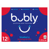 Bubly Boisson à Base d'Eau Pétillante Bleuet Grenade, emb. de 12, 355 ml