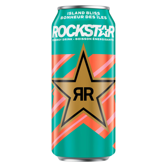 Rockstar Boisson Énergisante Bonheur des Îles, 473 ml