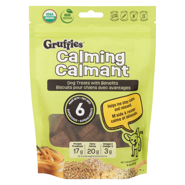 Biscuits pour chiens avec avantages — Calmant, Gruffies, 170 g