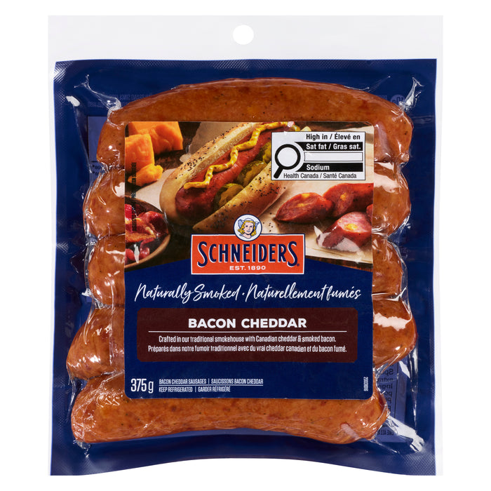 Schneiders Saucissons Bacon Cheddar, 375 g
