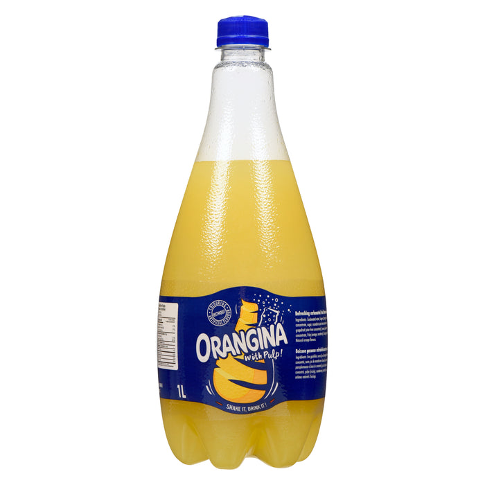 Orangina Refreshing Carbonated Fruit Beverage, 1 L