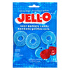 JELL-O Berry Blue Sour Gummie Rings, 127 g