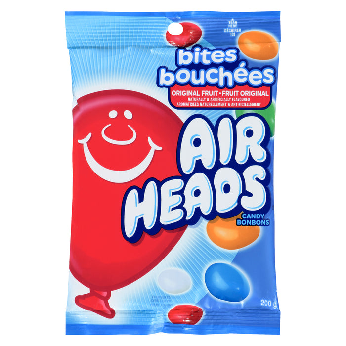 Air Heads Candy Original Fruit Bites, 200 g