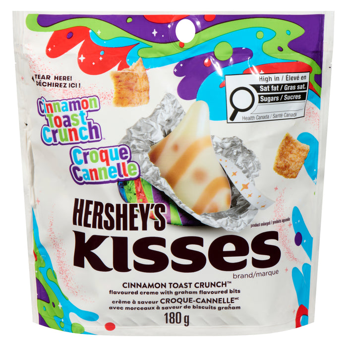 Hershey's Kisses Cinnamon Toast Crunch Creme with Graham Bits, 180 g