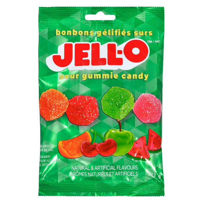 Cubes gélifiés JELL-O Acides, 127 g