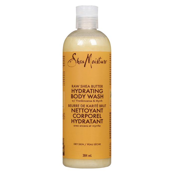 Shea Moisture Hydrating Body Wash, Raw Shea Butter, 384 ml
