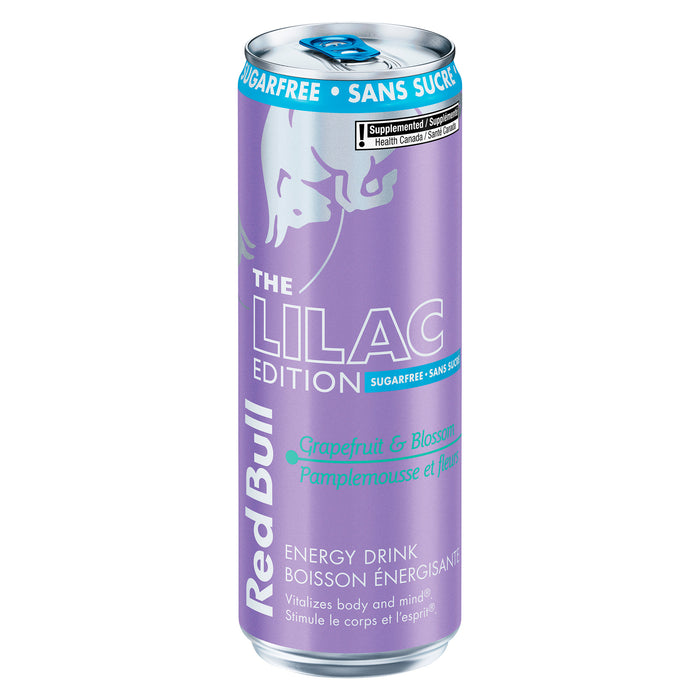 Red Bull Boisson Énergisante Pamplemousse et Fleurs Sans Sucre, 355 ml