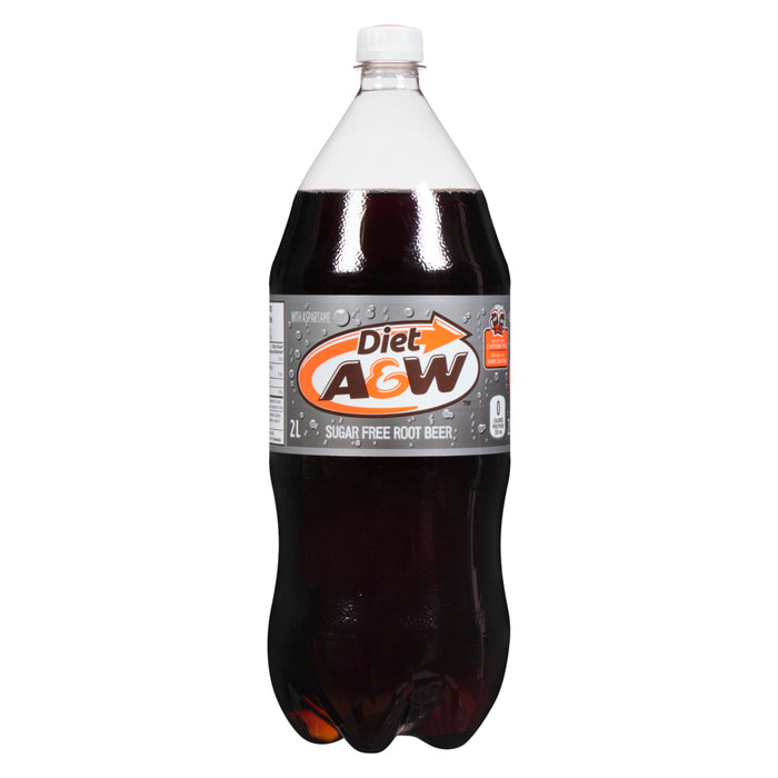 A&W Sugar Free Root Beer Diet, 2 L