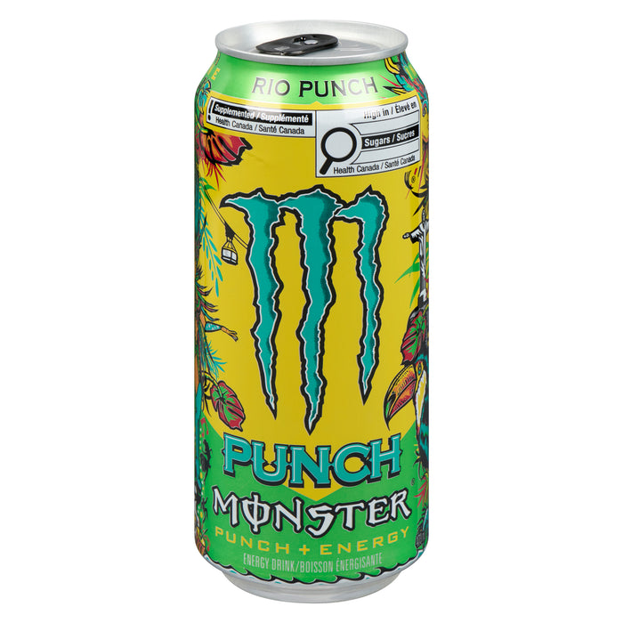 Monster Punch Energy Drink Rio Punch, 473 ml