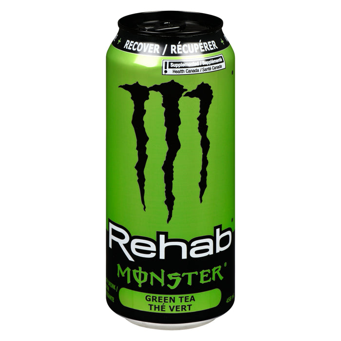 Monster Rehab Energy Drink Green Tea, 458 ml