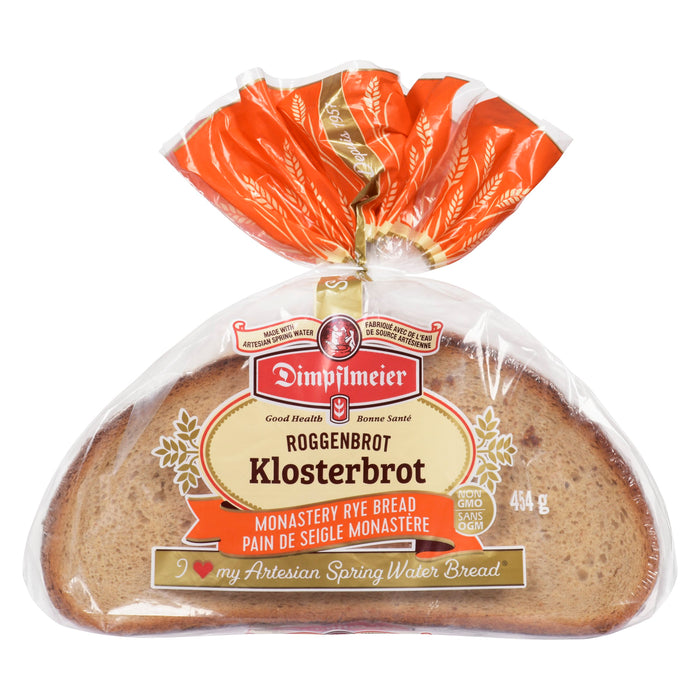 Dimpflmeier Pain de Seigle Monastère Klosterbrot, 454 g