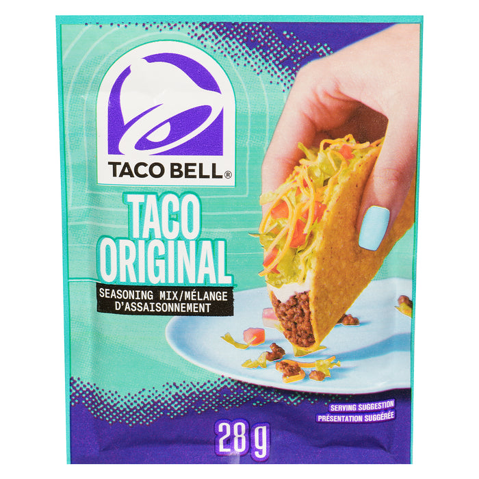 Taco Bell Mélange d'Assaisonnement Taco Original, 28 g
