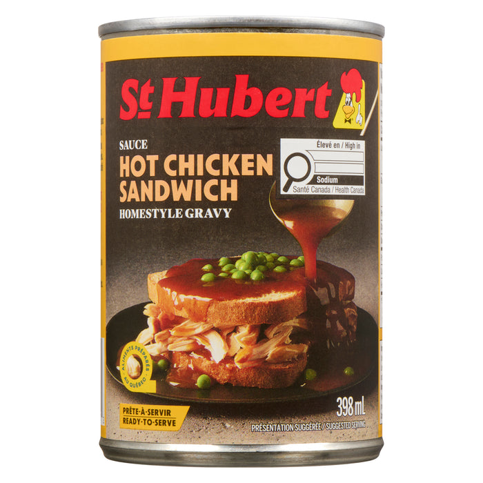 St-Hubert Hot Chicken Sandwich Homestyle Gravy, 398 ml