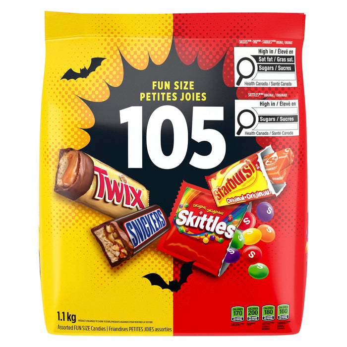 Friandises Petites joies assorties, 1,1 kg, emb. de 105