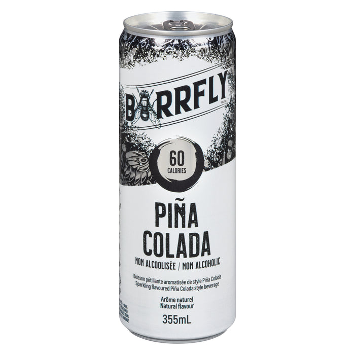 Barrfly Boisson Pétillante Aromatisée de Style Piña Colada, 355 ml