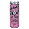 Barrfly Sparkling Flavoured Gin Tonic Style Beverage Strawberry-Rhubarb, 355 ml