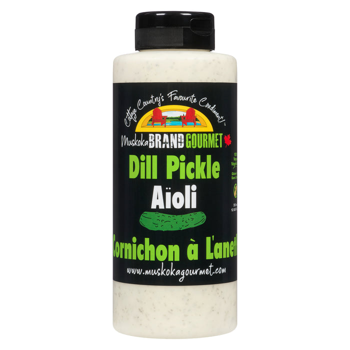 Muskoka Brand Gourmet Dill Pickle Aïoli, 355 ml