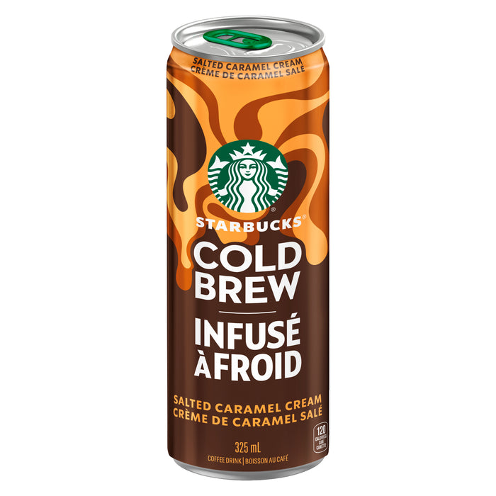 Starbucks Cold Brew Coffee Drink Salted Caramel Cream, 325 ml