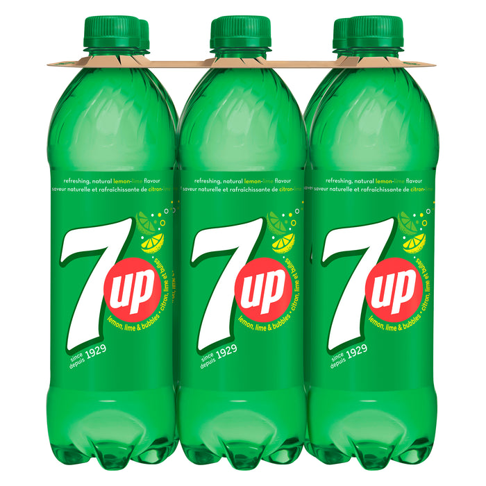 Boissons gazeuses 7UP, 710 ml – emb. de 6