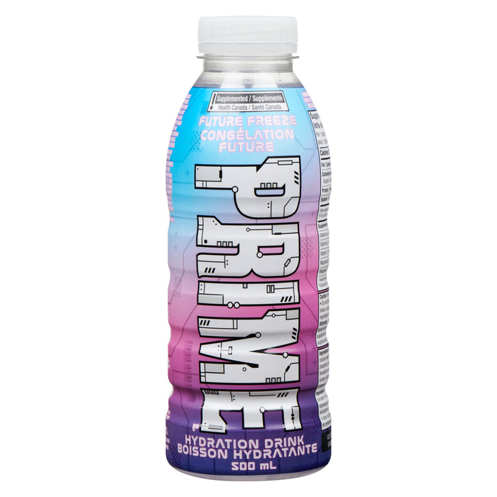 Prime Boisson Hydratante Congélation Future Sorbet Arc-en-Ciel, 500 ml