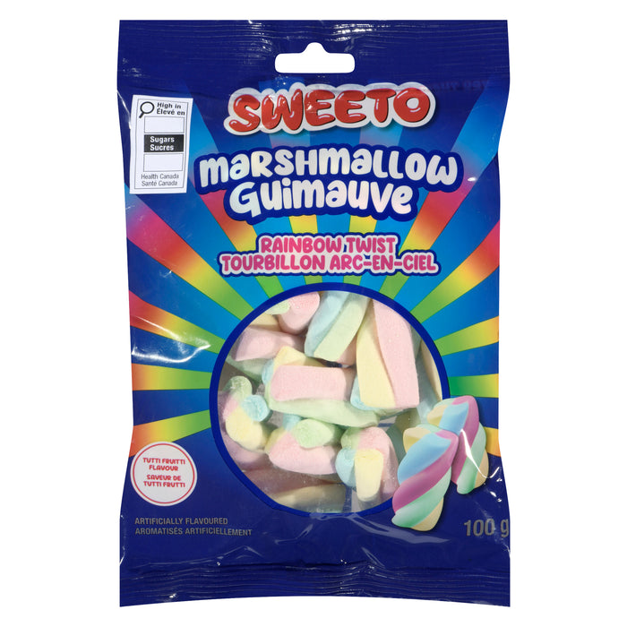 Guimauves Tourbillon arc-en-ciel Sweeto – 100 g