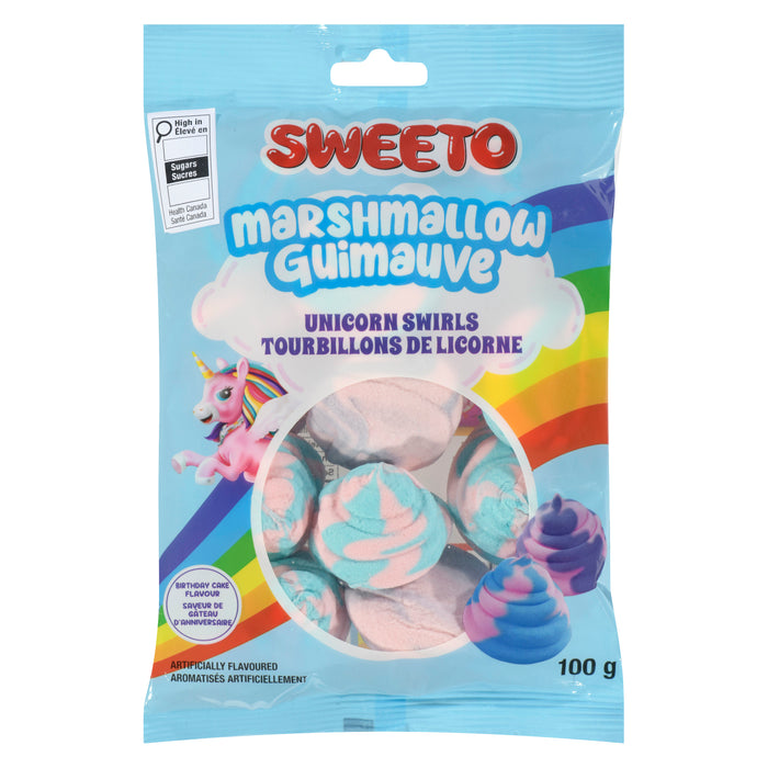 Sweeto Unicorn Marshmallows, 100 g