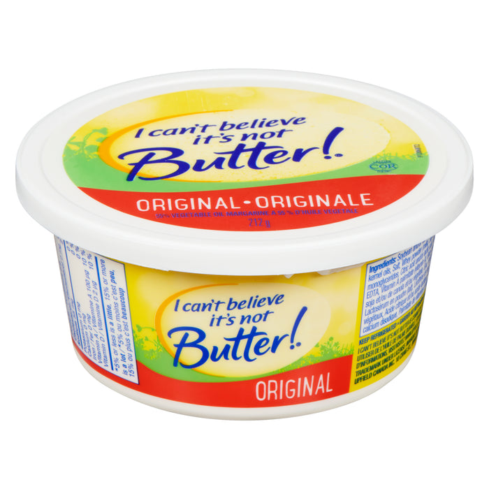 I Can't Believe It's Not Butter Margarine à 55 % d'Huile Végétale Originale, 427 g