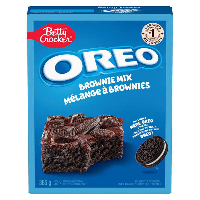Betty Crocker Oreo Mélange à Brownies, 385 g